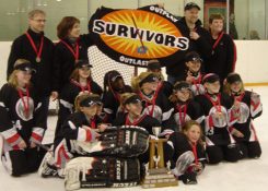 NW Petite A Survivors won Gold in the City Championships