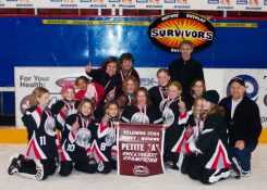 NW Petite A Survivors - Gold Medal at the Kelowna Sweetheart Tournament