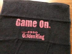 All Participants received a custom imprinted Esso Golden Ring skate towel